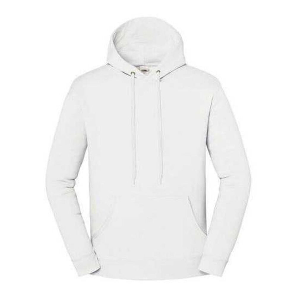 Fruit of the Loom Unisex Adult Iconic Hoodie / White